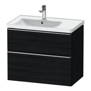 Duravit Waschtischunterschrank D-Neo 78,4x45,2cm, 1 Kast, B L, ES geb/Ei sw