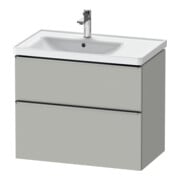 Duravit Waschtischunterschrank D-Neo 78,4x45,2cm, 1 Kast, B L, ES geb/grau ma