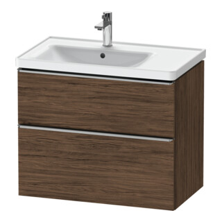 Duravit Waschtischunterschrank D-Neo 78,4x45,2cm, 1 Kast, B L, ES geb/Nu dkl.