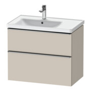 Duravit Waschtischunterschrank D-Neo 78,4x45,2cm, 1 Kast, B L, ES geb/Ta ma