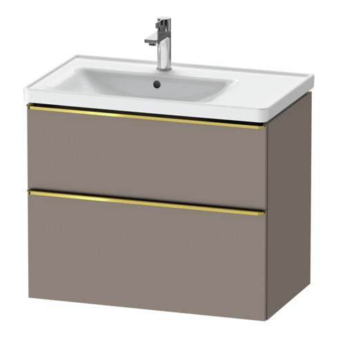 Duravit Waschtischunterschrank D-Neo 78,4x45,2cm, 1 Kast, B L, g pol/Bas ma