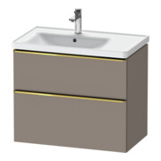 Duravit Waschtischunterschrank D-Neo 78,4x45,2cm, 1 Kast, B L, g pol/Bas ma