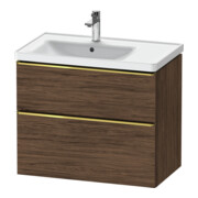 Duravit Waschtischunterschrank D-Neo 78,4x45,2cm, 1 Kast, B L, g pol/Nu dkl.