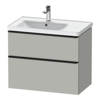 Duravit Waschtischunterschrank D-Neo 78,4x45,2cm, 1 Kast, B L, sw/gr ma