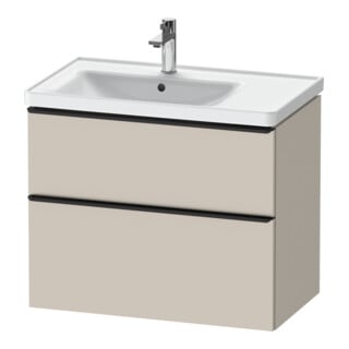 Duravit Waschtischunterschrank D-Neo 78,4x45,2cm, 1 Kast, B L, sw/Taup ma