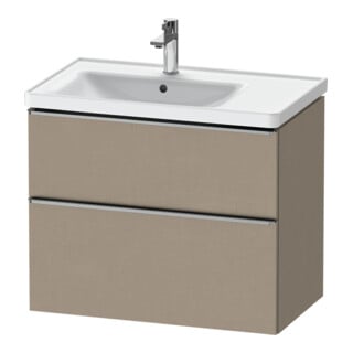 Duravit Waschtischunterschrank D-Neo 78,4x45,2cm, 1 Kast, B li, ES geb/Leinen