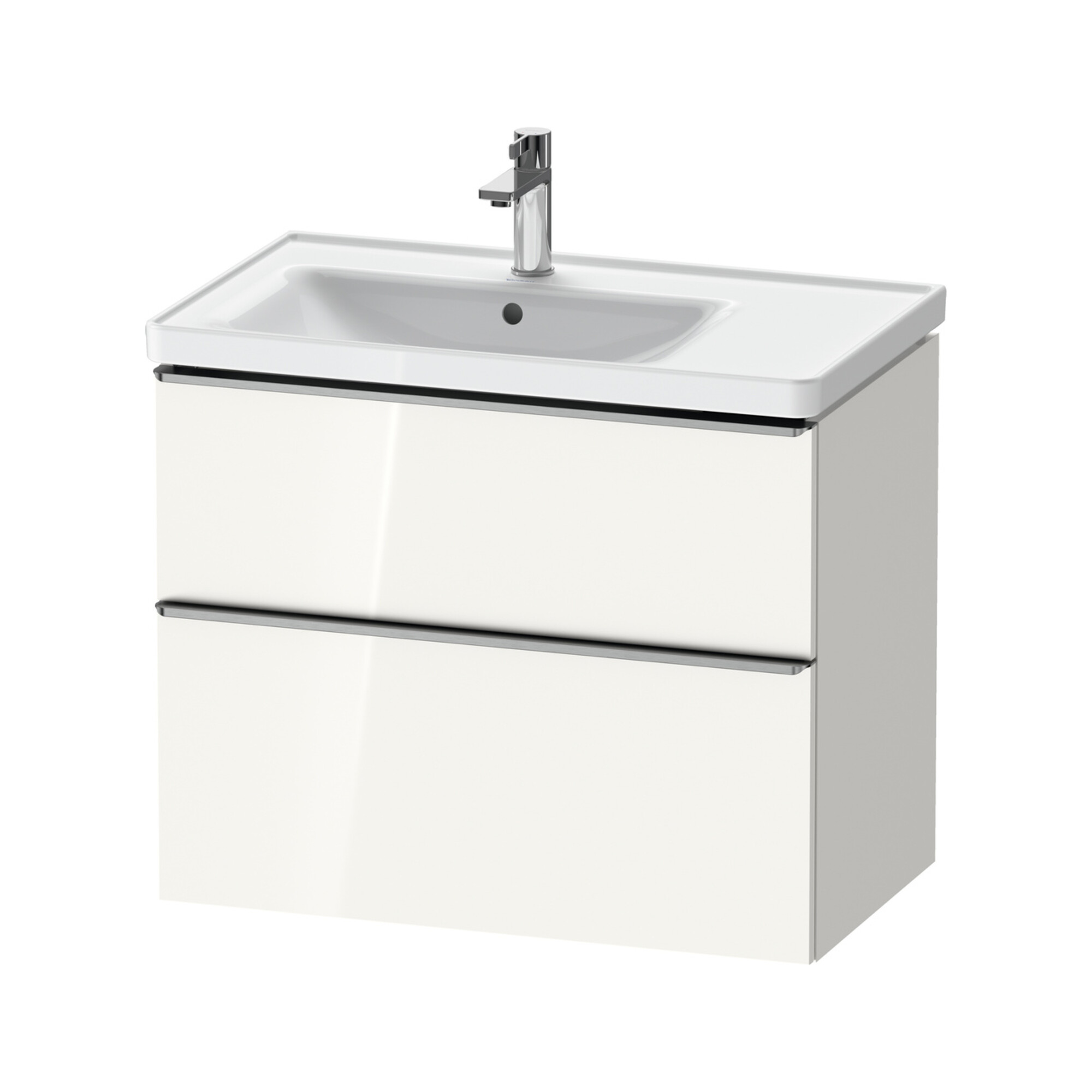 Duravit Waschtischunterschrank D-Neo 78,4x45,2cm, 1 Kast, B li, ES geb/we hgl