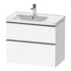 Duravit Waschtischunterschrank D-Neo 78,4x45,2cm, 1 Kast, B li, ES geb/we ma-1