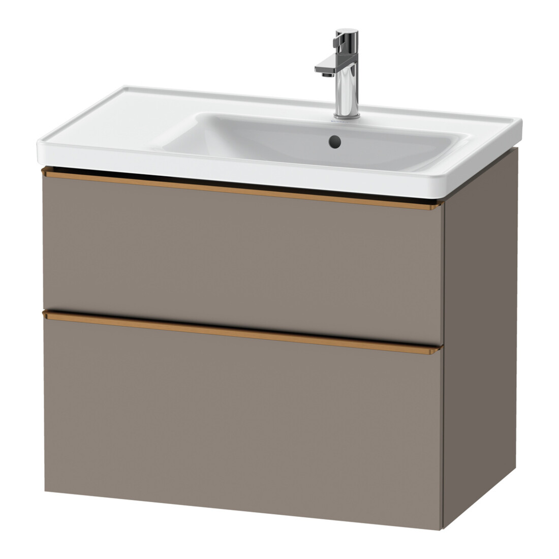 Duravit Waschtischunterschrank D-Neo 78,4x45,2cm, 1 Kast, B R, b geb/Bas ma