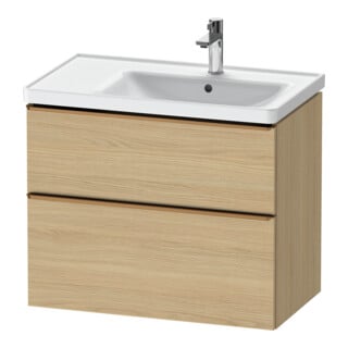 Duravit Waschtischunterschrank D-Neo 78,4x45,2cm, 1 Kast, B R, b geb/Ei Nat