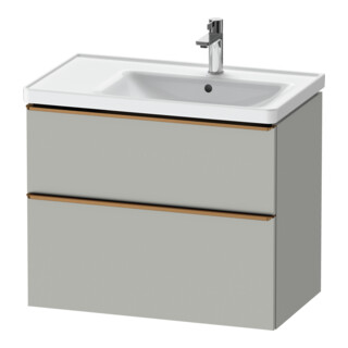 Duravit Waschtischunterschrank D-Neo 78,4x45,2cm, 1 Kast, B R, b geb/grau ma