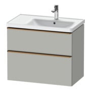 Duravit Waschtischunterschrank D-Neo 78,4x45,2cm, 1 Kast, B R, b geb/grau ma