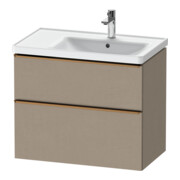 Duravit Waschtischunterschrank D-Neo 78,4x45,2cm, 1 Kast, B R, b geb/Leinen