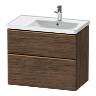 Duravit Waschtischunterschrank D-Neo 78,4x45,2cm, 1 Kast, B R, b geb/Nu dkl.