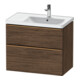 Duravit Waschtischunterschrank D-Neo 78,4x45,2cm, 1 Kast, B R, b geb/Nu dkl.-1