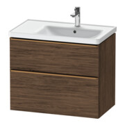 Duravit Waschtischunterschrank D-Neo 78,4x45,2cm, 1 Kast, B R, b geb/Nu dkl.