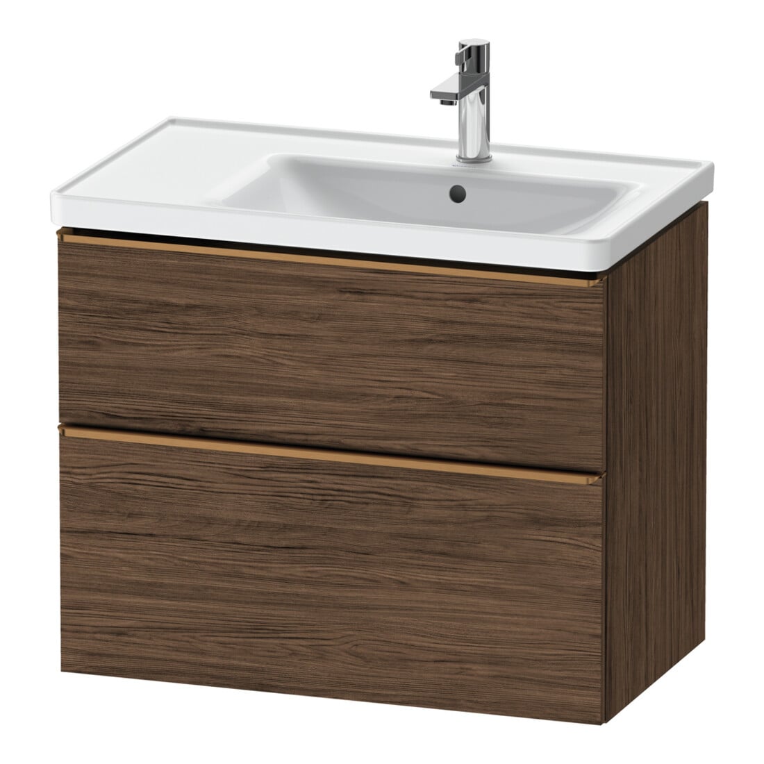 Duravit Waschtischunterschrank D-Neo 78,4x45,2cm, 1 Kast, B R, b geb/Nu dkl.