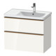 Duravit Waschtischunterschrank D-Neo 78,4x45,2cm, 1 Kast, B R, b geb/we hgl-1