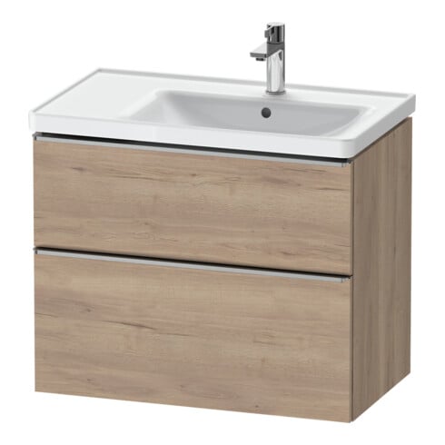 Duravit Waschtischunterschrank D-Neo 78,4x45,2cm, 1 Kast, B R, ES geb/Ei ma