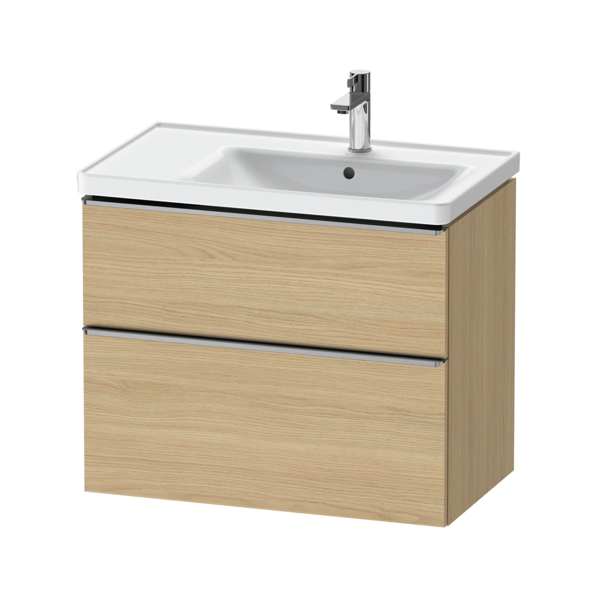 Duravit Waschtischunterschrank D-Neo 78,4x45,2cm, 1 Kast, B R, ES geb/Ei Nat