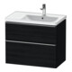 Duravit Waschtischunterschrank D-Neo 78,4x45,2cm, 1 Kast, B R, ES geb/Ei sw-1