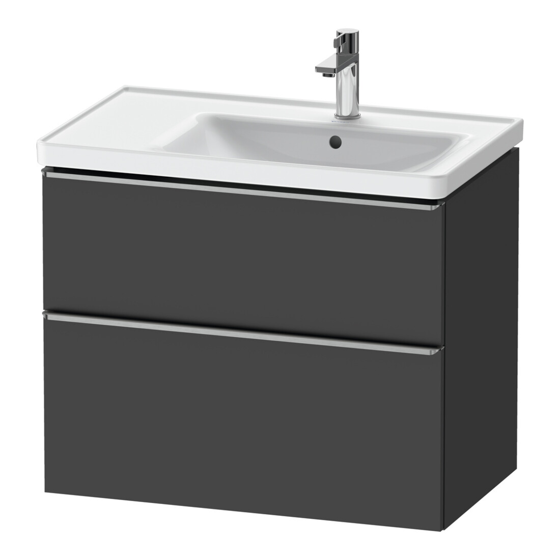 Duravit Waschtischunterschrank D-Neo 78,4x45,2cm, 1 Kast, B R, ES geb/Gra ma