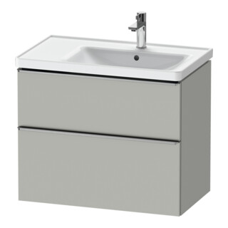 Duravit Waschtischunterschrank D-Neo 78,4x45,2cm, 1 Kast, B R, ES geb/grau ma