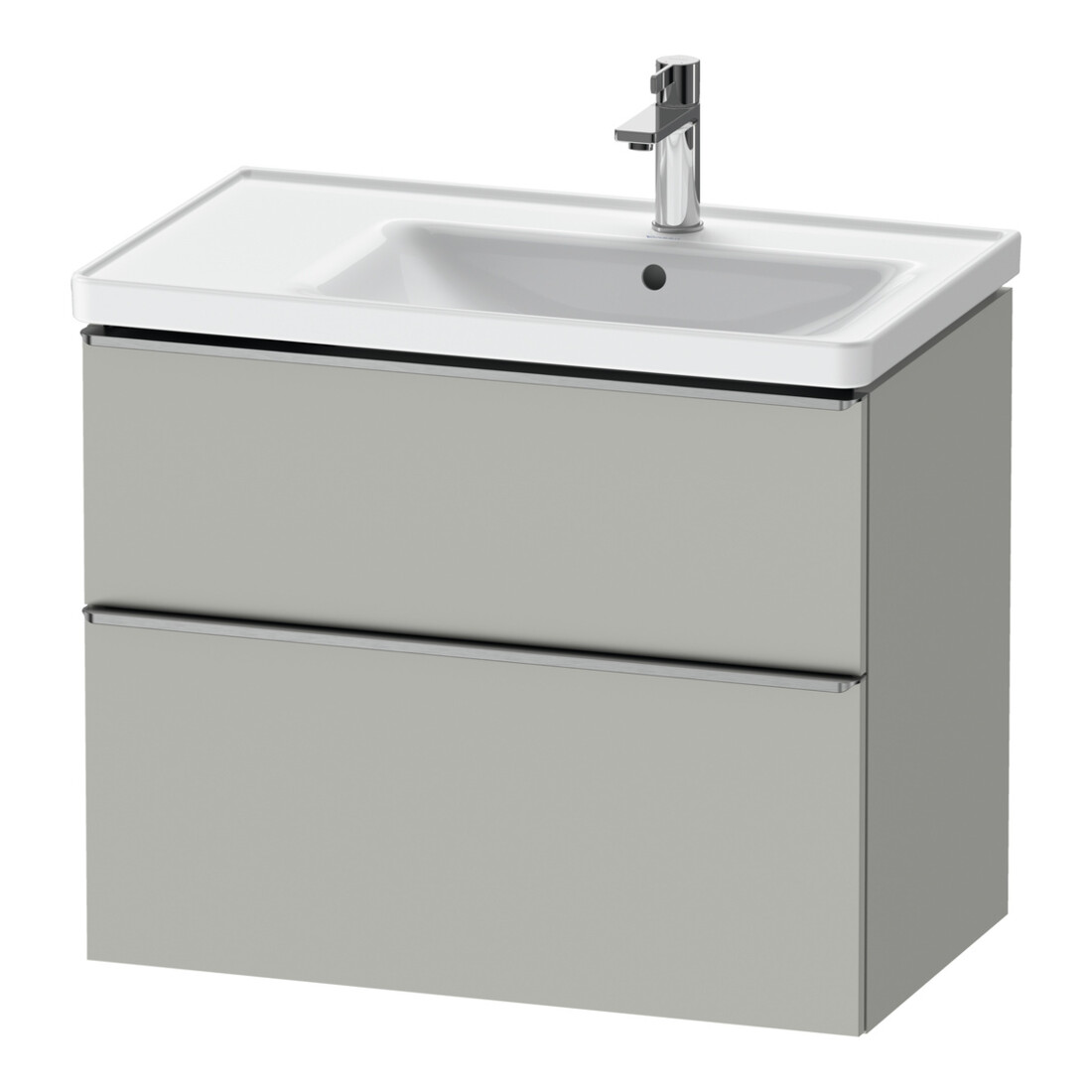Duravit Waschtischunterschrank D-Neo 78,4x45,2cm, 1 Kast, B R, ES geb/grau ma