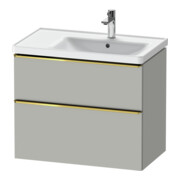 Duravit Waschtischunterschrank D-Neo 78,4x45,2cm, 1 Kast, B R, g pol/grau ma