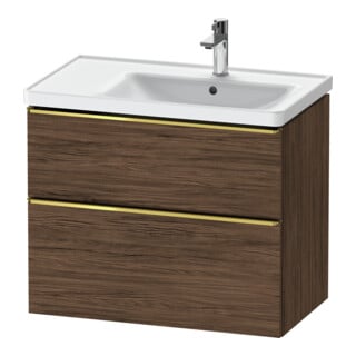 Duravit Waschtischunterschrank D-Neo 78,4x45,2cm, 1 Kast, B R, g pol/Nu dkl.