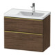 Duravit Waschtischunterschrank D-Neo 78,4x45,2cm, 1 Kast, B R, g pol/Nu dkl.-1