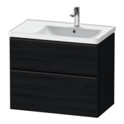 Duravit Waschtischunterschrank D-Neo 78,4x45,2cm, 1 Kast, B R, sw/Ei sw