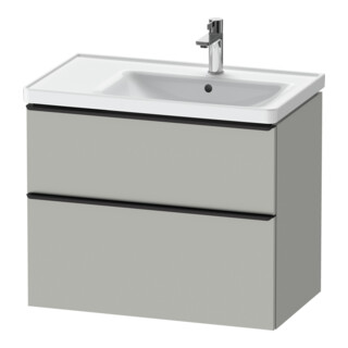 Duravit Waschtischunterschrank D-Neo 78,4x45,2cm, 1 Kast, B R, sw/gr ma
