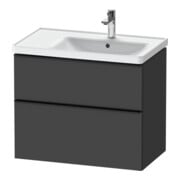 Duravit Waschtischunterschrank D-Neo 78,4x45,2cm, 1 Kast, B R, sw/Grap ma