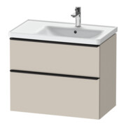 Duravit Waschtischunterschrank D-Neo 78,4x45,2cm, 1 Kast, B R, sw/Taup ma