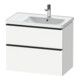 Duravit Waschtischunterschrank D-Neo 78,4x45,2cm, 1 Kast, B R, sw/w ma-1