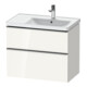 Duravit Waschtischunterschrank D-Neo 78,4x45,2cm, 1 Kast, B re, ES geb/we hgl-1