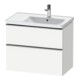 Duravit Waschtischunterschrank D-Neo 78,4x45,2cm, 1 Kast, B re, ES geb/we ma-1