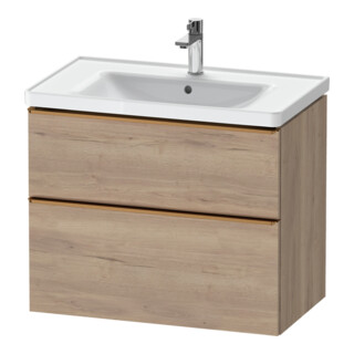 Duravit Waschtischunterschrank D-Neo 78,4x45,2cm, b geb/Ei ma, 1 Kast, 1 A
