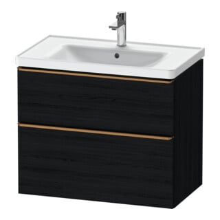 Duravit Waschtischunterschrank D-Neo 78,4x45,2cm, b geb/Ei s, 1 Kast, 1 Ausz.