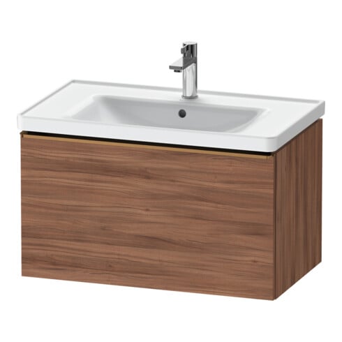 Duravit Waschtischunterschrank D-Neo 78,4x45,2cm, b geb/Nu N, 1 Ausz., wandhängend