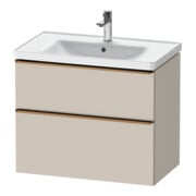 Duravit Waschtischunterschrank D-Neo 78,4x45,2cm, b geb/Ta m, 1 Kast, 1 Ausz.