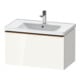 Duravit Waschtischunterschrank D-Neo 78,4x45,2cm, b geb/w hgl, 1 Ausz., wandhängend-1