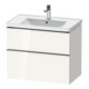 Duravit Waschtischunterschrank D-Neo 78,4x45,2cm, c/w hgl, 1 Schubk., 1 Ausz.-1