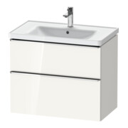 Duravit Waschtischunterschrank D-Neo 78,4x45,2cm, c/w hgl, 1 Schubk., 1 Ausz.