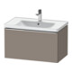 Duravit Waschtischunterschrank D-Neo 78,4x45,2cm, ch/Bas ma, 1 Ausz., wandhängend-1