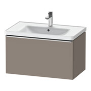 Duravit Waschtischunterschrank D-Neo 78,4x45,2cm, ch/Bas ma, 1 Ausz., wandhängend