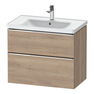 Duravit Waschtischunterschrank D-Neo 78,4x45,2cm, ch/Ei ma, 1 Kast, 1 Ausz.