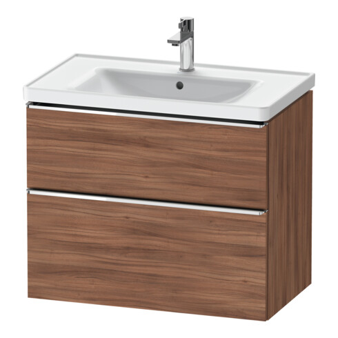 Duravit Waschtischunterschrank D-Neo 78,4x45,2cm, ch/nb N, 1 Schubk., 1 Ausz.