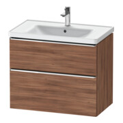 Duravit Waschtischunterschrank D-Neo 78,4x45,2cm, ch/nb N, 1 Schubk., 1 Ausz.
